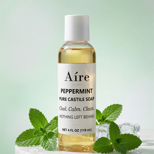 Aíre Peppermint Pure Castile Soap — 4 oz